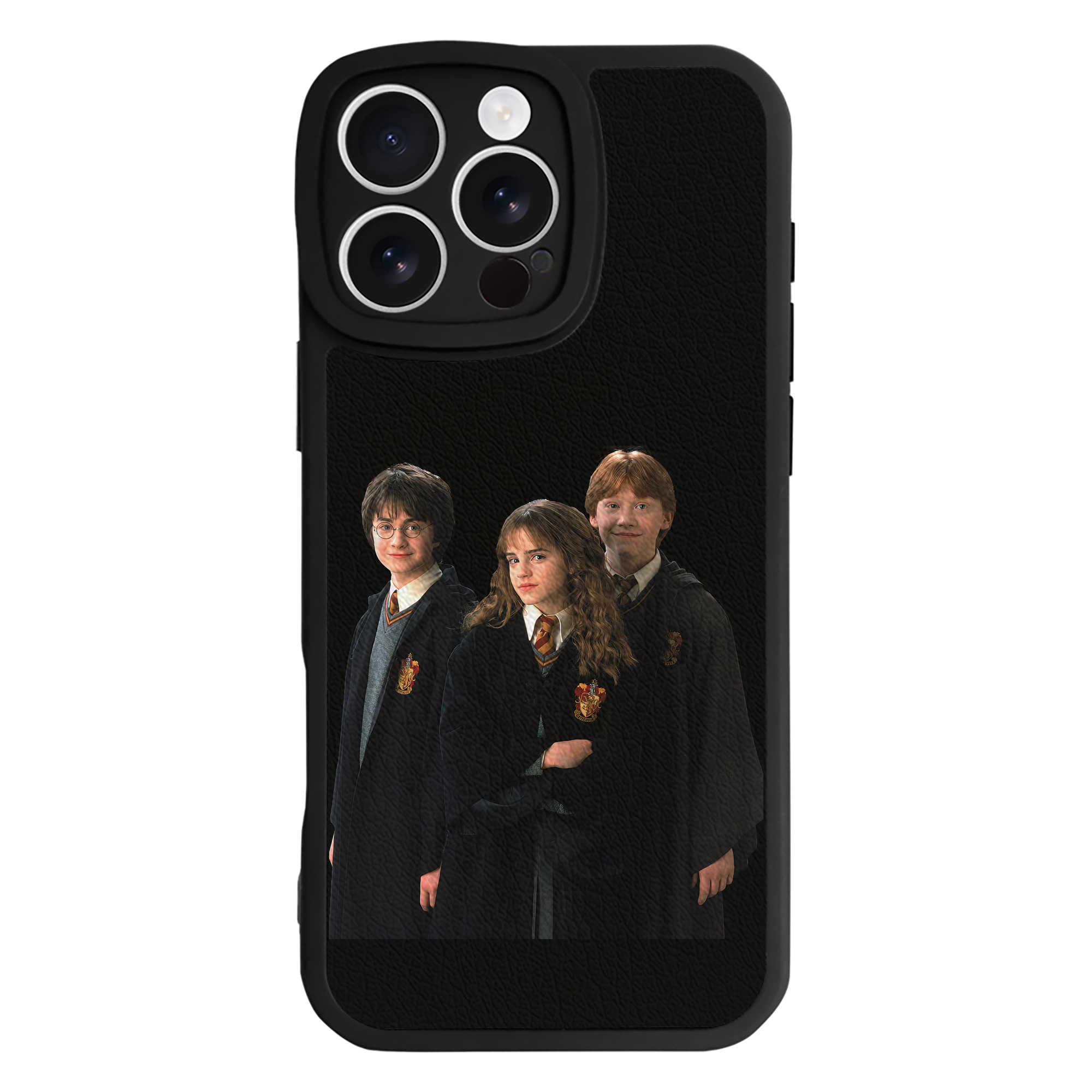 （画像用） Harry Potter ハリー・ポッターシリーズ 【iPhone 16シリーズ対応】シリコンスマホケース（レザー調） 材質：シリコン